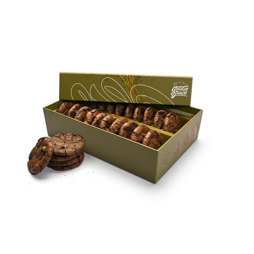 Golden Brown Zaatar/Thyme Brownie Cookies Luxury Pack 225 g